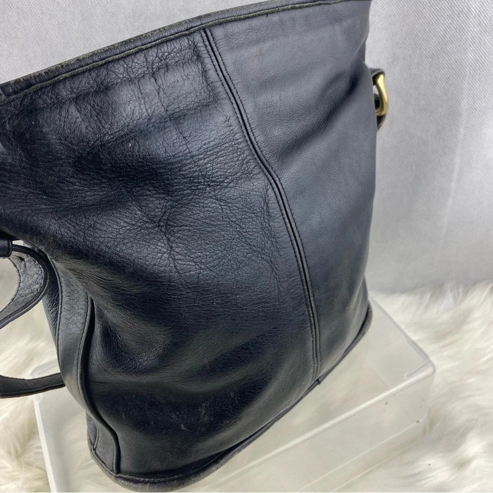 VINTAGE COACH BUCKET BAG - Picture 4 of 15